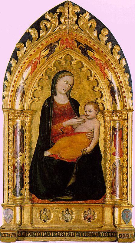 Niccolo di Pietro Gerini Madonna and Child 6 France oil painting art